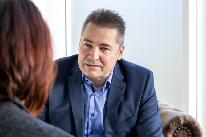 Business-Portrait als Auftragsarbeit